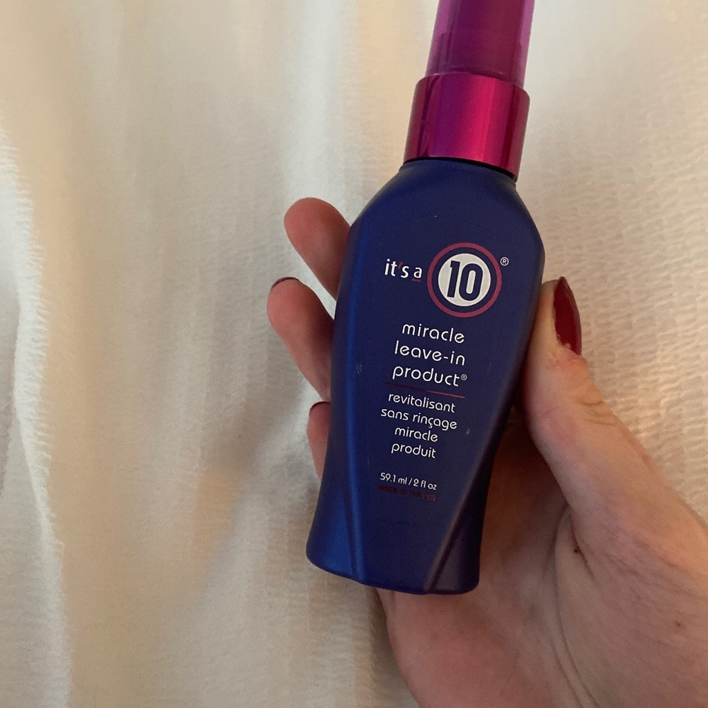 It’s a 10 mini leave in product